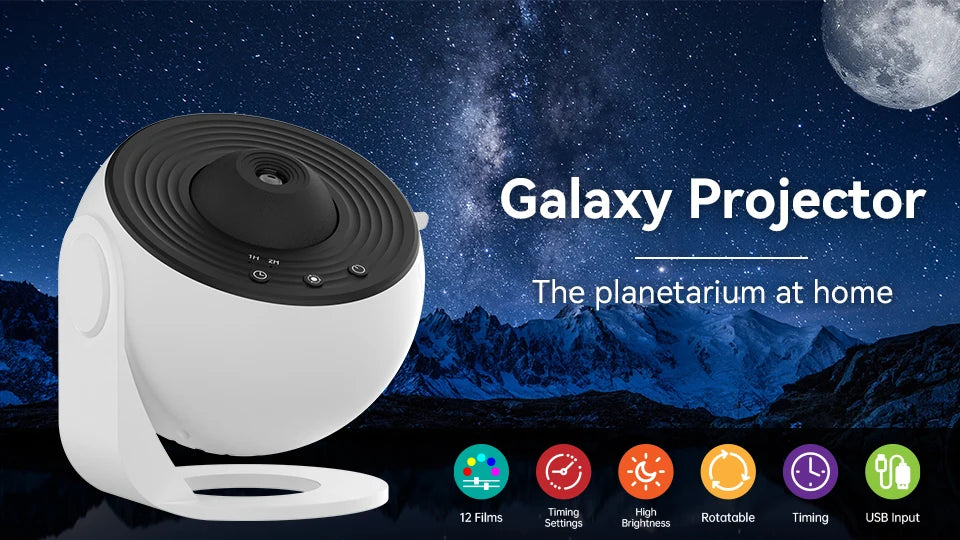 Galaxy Star Projector