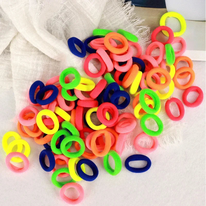 200-1000pcs ColorPop Hair Ties
