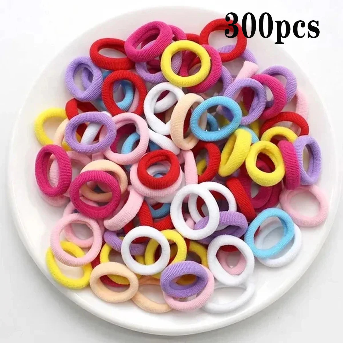 200-1000pcs ColorPop Hair Ties