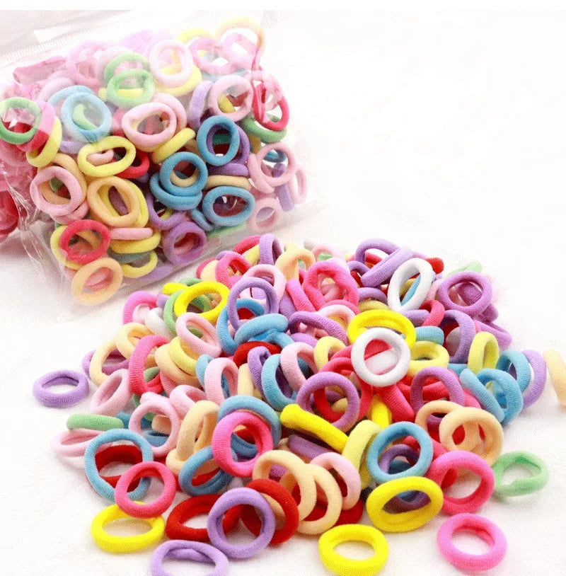 200-1000pcs ColorPop Hair Ties