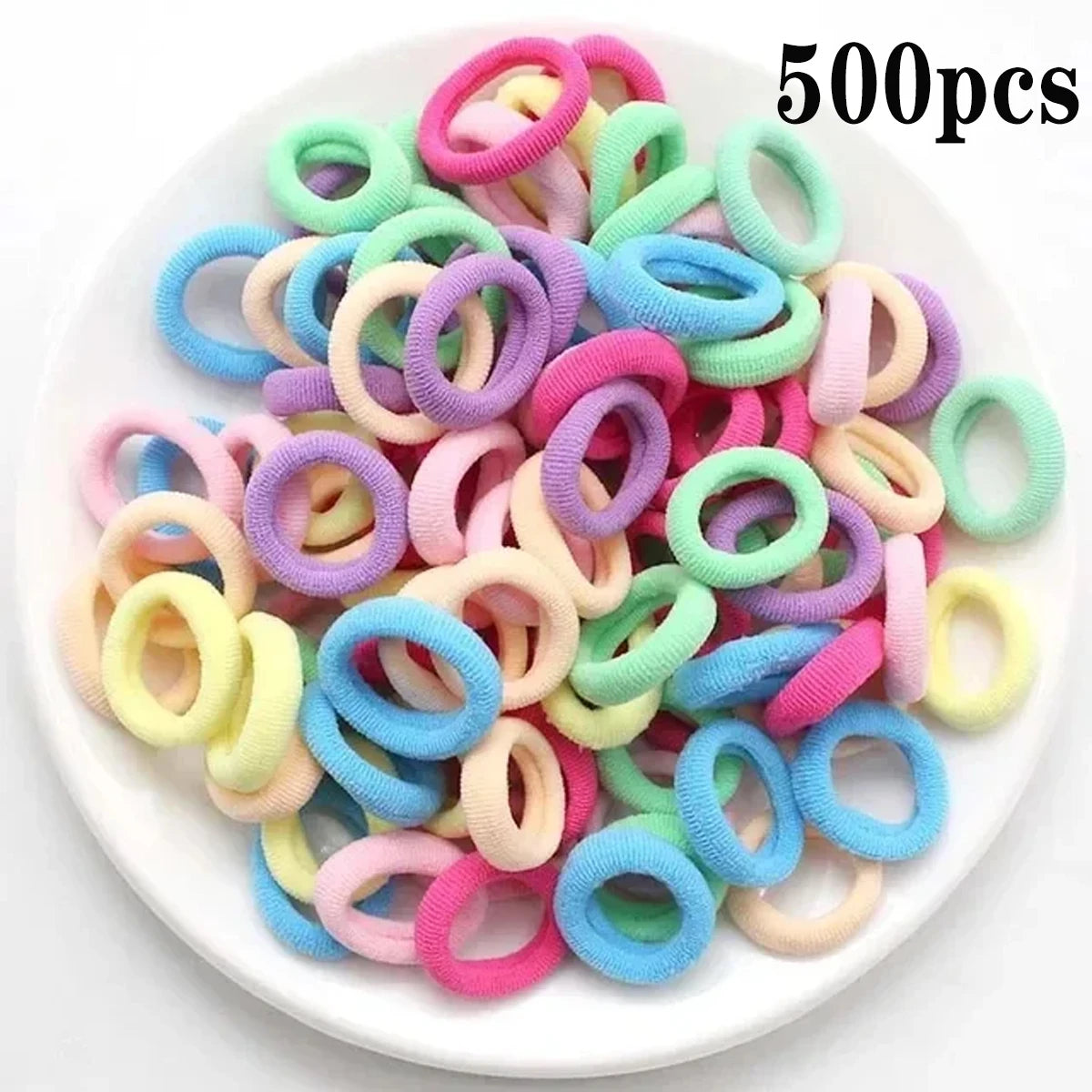 200-1000pcs ColorPop Hair Ties