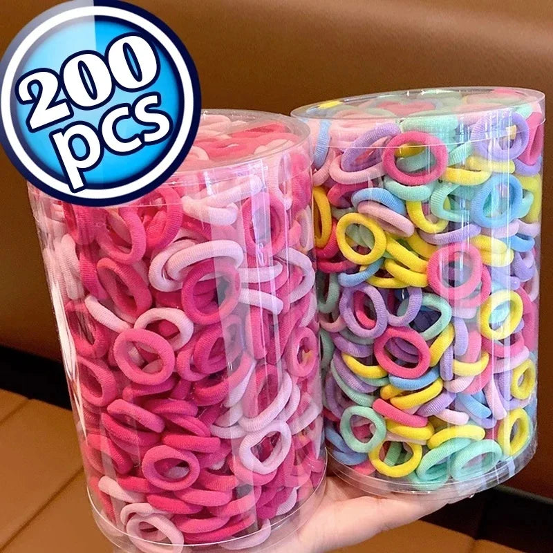 200-1000pcs ColorPop Hair Ties