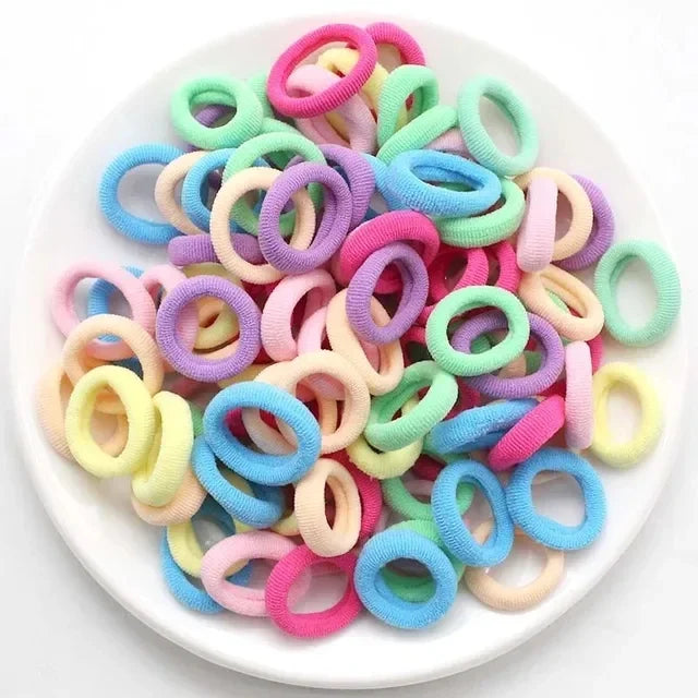 200-1000pcs ColorPop Hair Ties