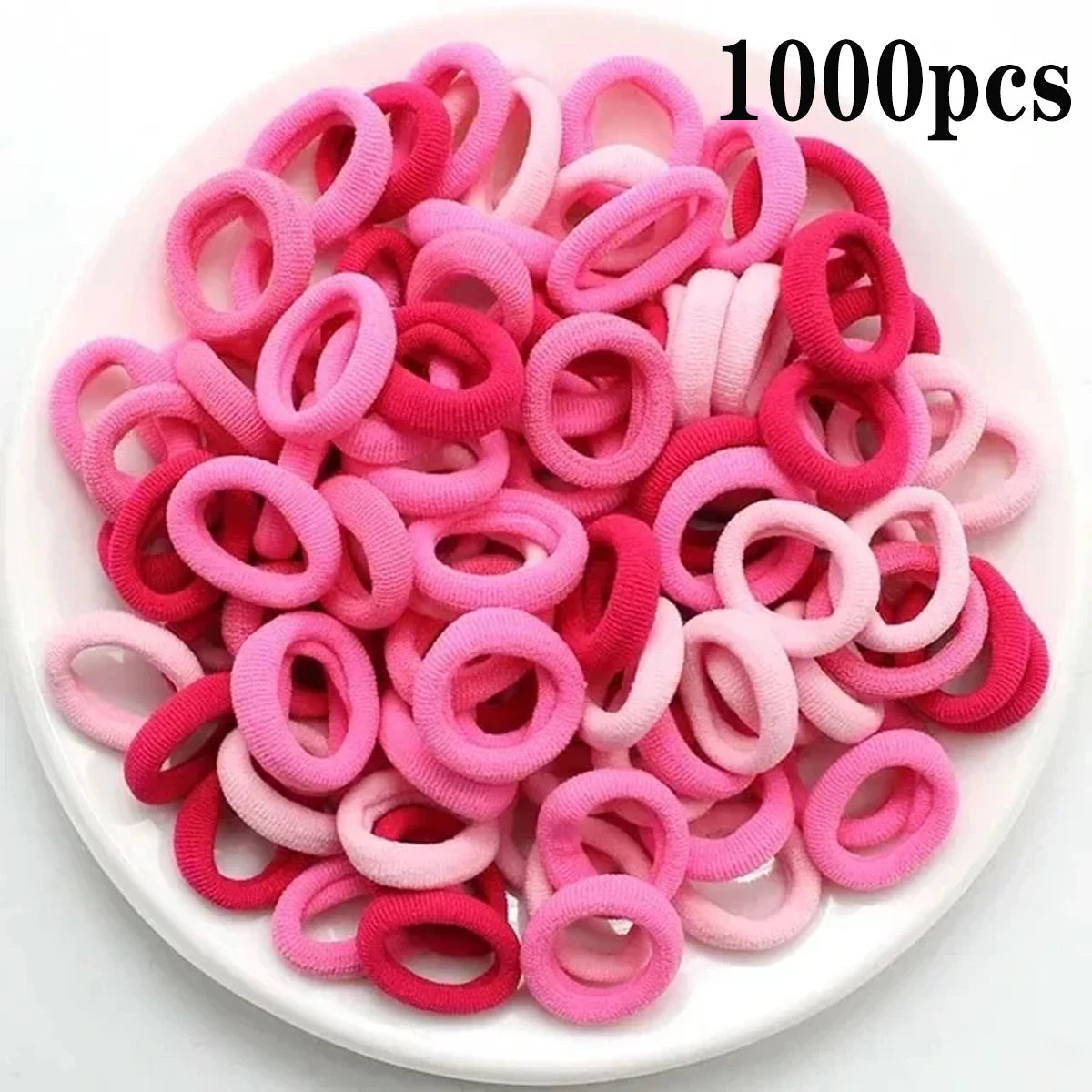 200-1000pcs ColorPop Hair Ties