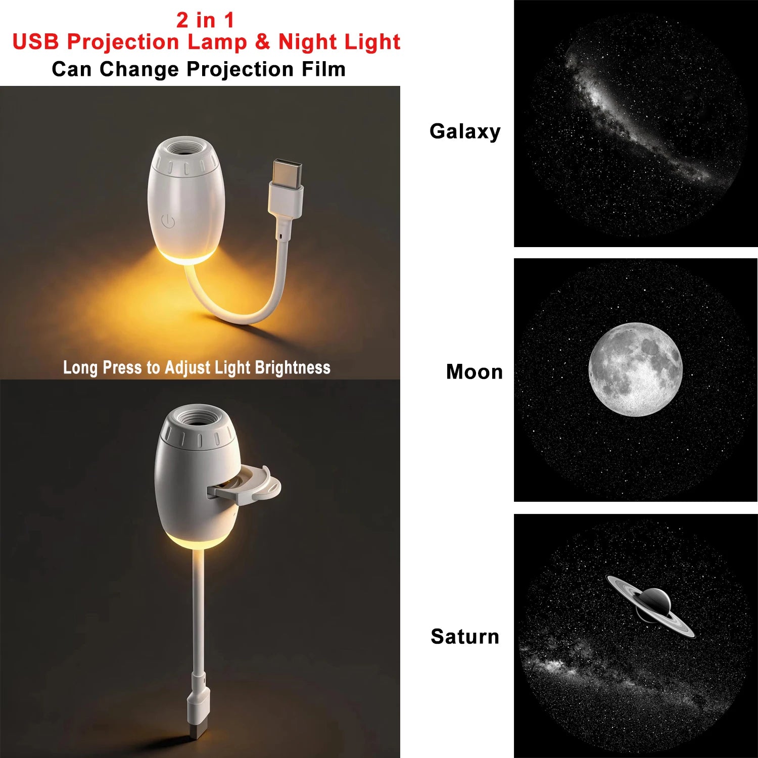 Saturn Galaxy Light