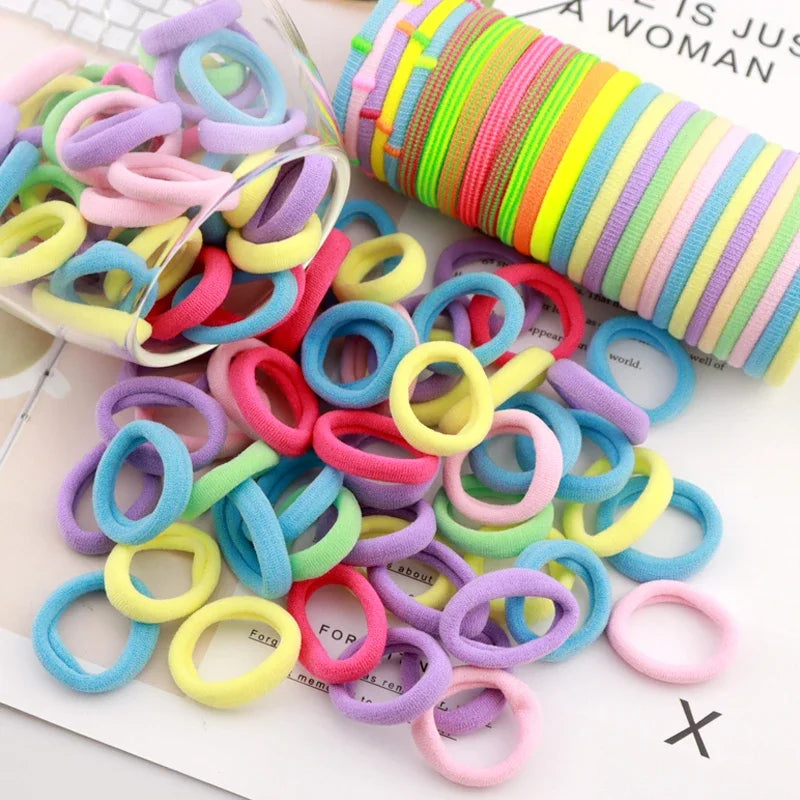 200-1000pcs ColorPop Hair Ties