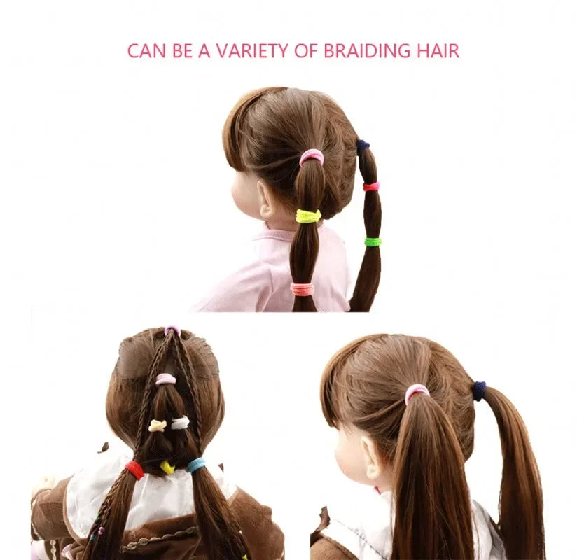 200-1000pcs ColorPop Hair Ties